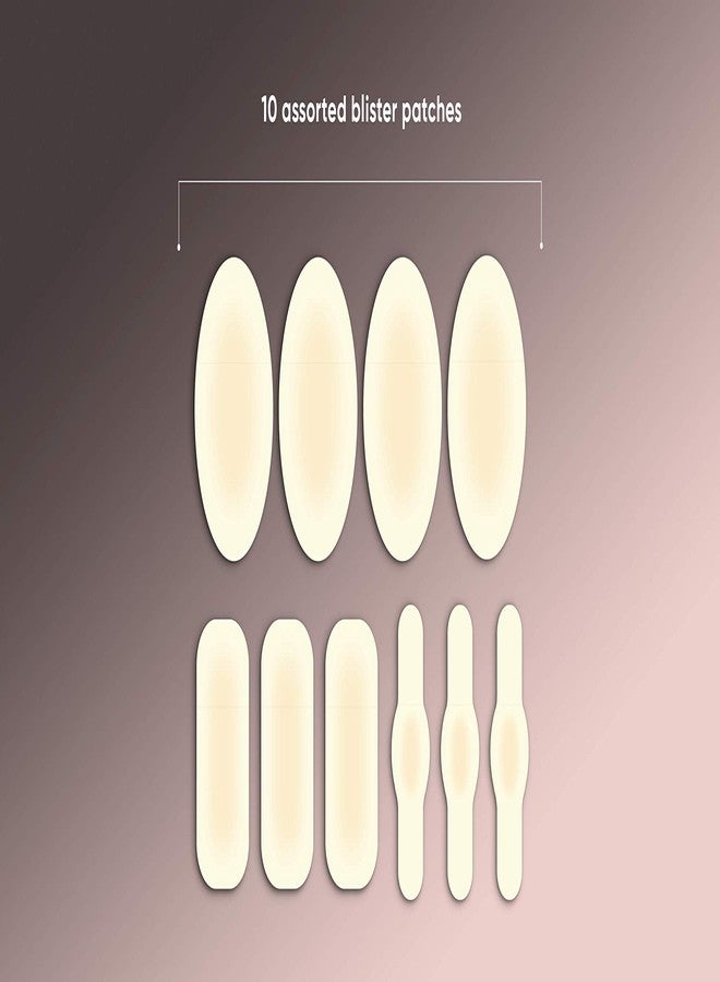 SMARTMED Blister Bandages (10 Assorted) Wound Care Patches – Waterproof Hydrocolloid Pads for Blister Prevention and Protection - Image 5